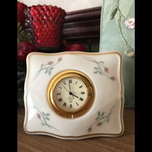 Rare Vintage LENOX Porcelain Clock🔴FINAL SALE